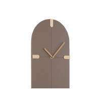 Nástenné hodiny Oxford Oval Karlsson KA6151BR, 20cm